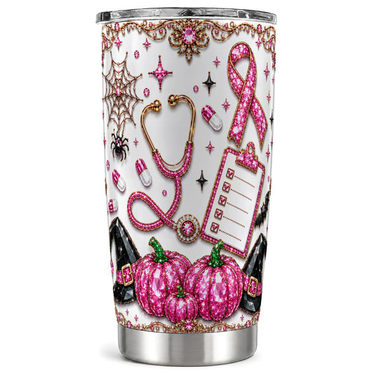 #pl[Steel] Medical Tumbler 20oz, Halloween 20oz Tumbler, Stainless Steel Travel Cup
