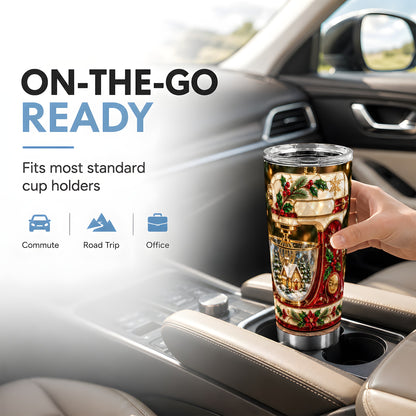 #pl[20oz|Steel] Holiday Mixer Tumbler 20oz, Baking Tumbler, Stainless Steel Travel Cup