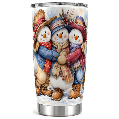 Cozy Tumbler 20oz, 20oz Tumbler, Winter Stainless Steel Travel Cup