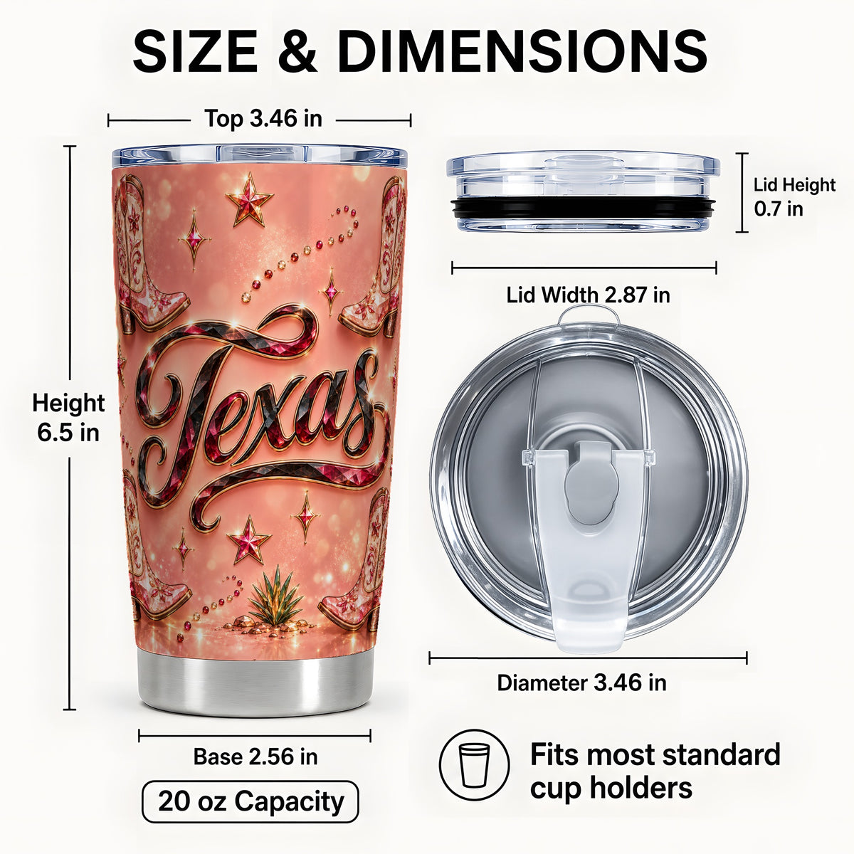 #pl[20oz|Steel] Western Boots Tumbler 20oz, Cowgirl Tumbler, Stainless Steel Travel Cup