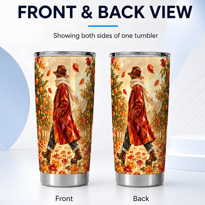 #pl[20oz|Steel] Gemstone Orchard Tumbler 20oz, Citrus Tumbler, Stainless Steel Travel Cup