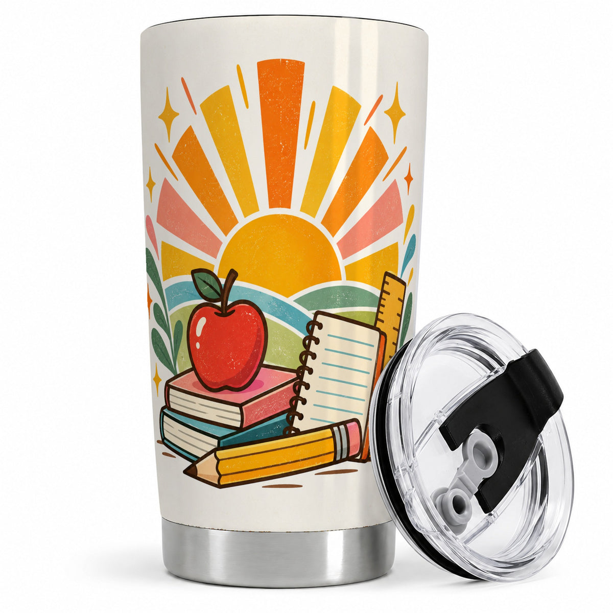 Back to School Supplies 20oz Tumbler for Teachers