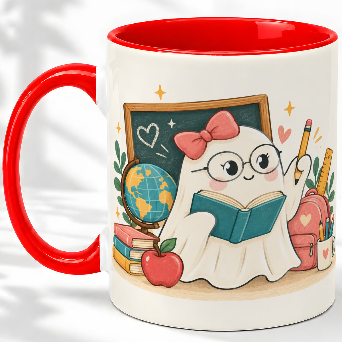 Teacher Ghost Classroom Ceramic Mug for Teachers
