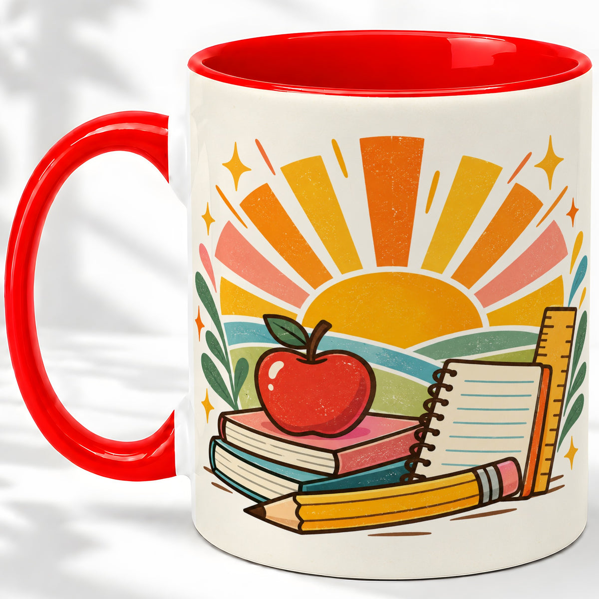 Back to School Supplies Ceramic Mug for Teachers