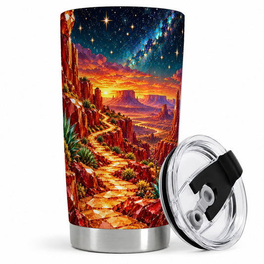 Southwestern Desert Sunset 20oz Tumbler, Printed Drinkware