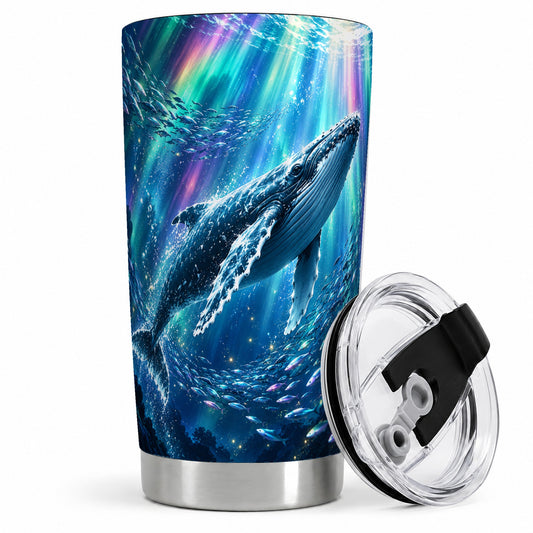 Humpback Whale Ocean 20oz Tumbler for Marine Life Fans