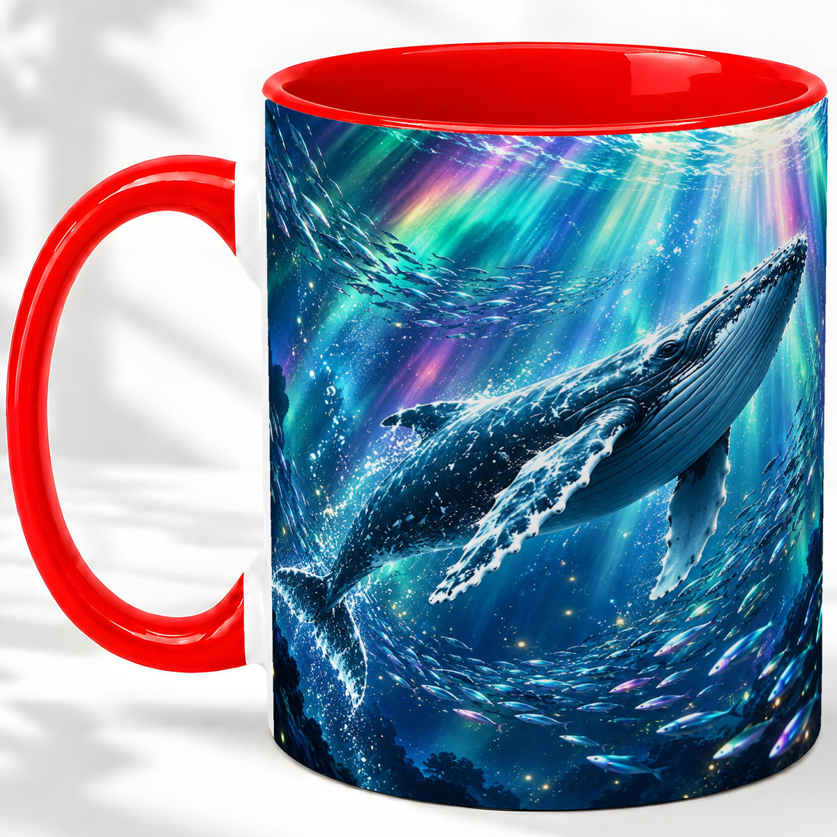 Humpback Whale Ocean Ceramic Mug for Marine Life Fans