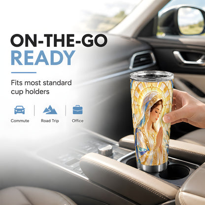 Praying Mother Tumbler 20oz, Faith Tumbler, Stainless Steel Travel Cup