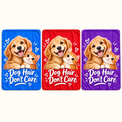 Custom Photo Caricature Portrait Plush Fleece Blanket - Funny Pet Portrait Blanket Personalized Blanket Gift — options