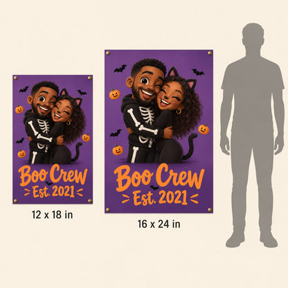 Halloween poster size guide: 12x18 and 16x24 in