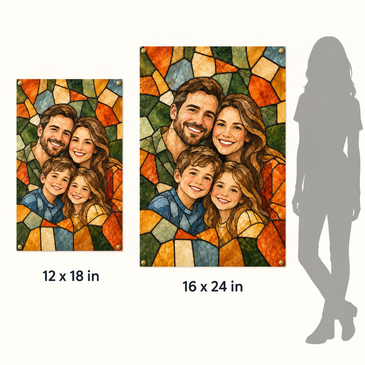 Poster size guide