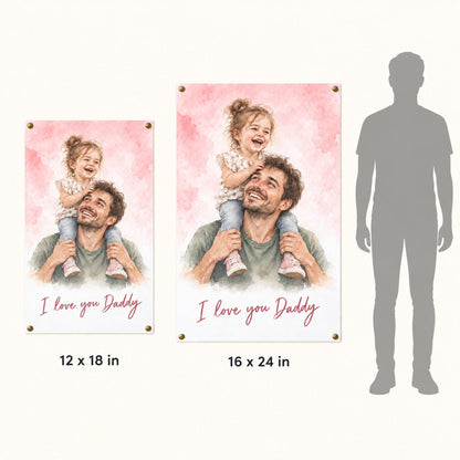 Poster size guide: 12x18 and 16x24 in